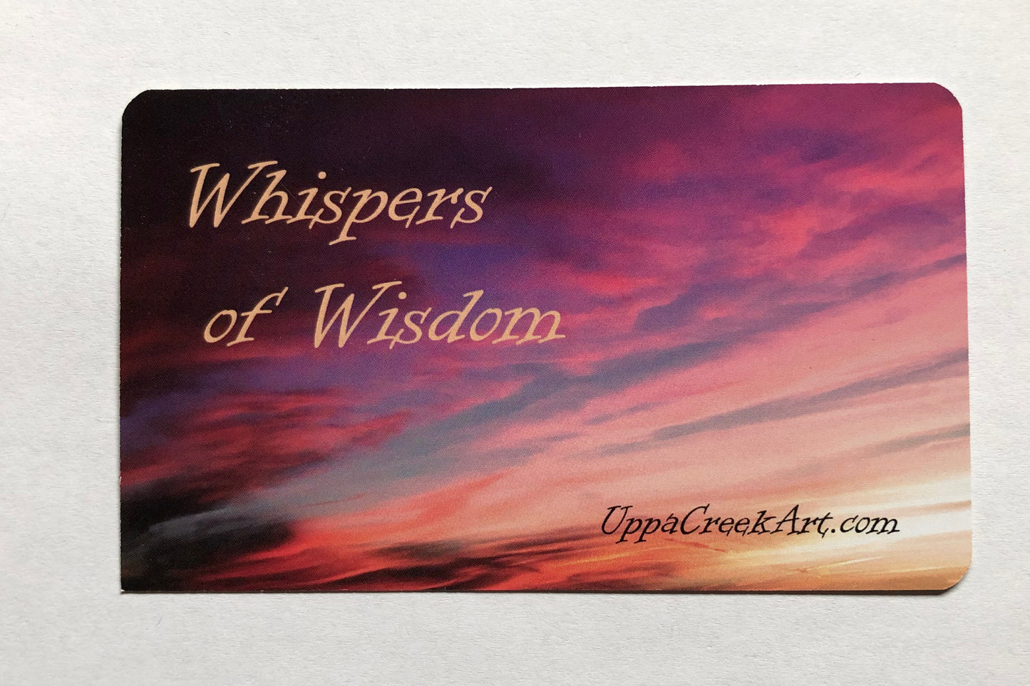 Whispers of Wisdom—Inspirational Card Deck